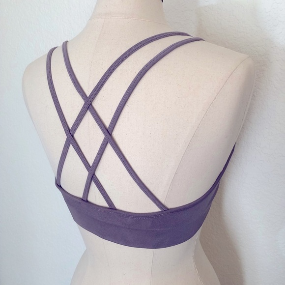 NWOT Veqking Cross Back Sports Bra Padded size Med - Picture 2 of 5